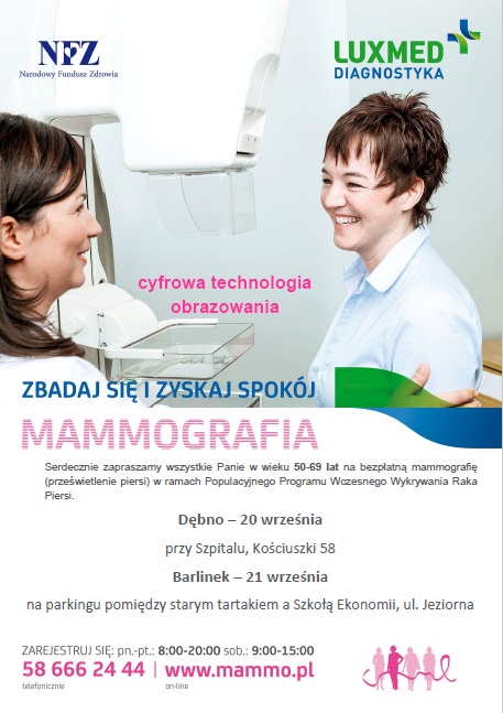 Powiększ plakat informujacy o badaniu