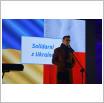 Galeria zdjęć: Solidarni z Ukrainą (02.03.2022). Link otwiera powiększoną wersję zdjęcia.