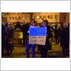 Galeria zdjęć: Solidarni z Ukrainą (02.03.2022). Link otwiera powiększoną wersję zdjęcia.