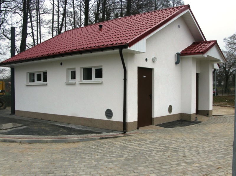 Oczyszczalnia ścieków w Różańsku