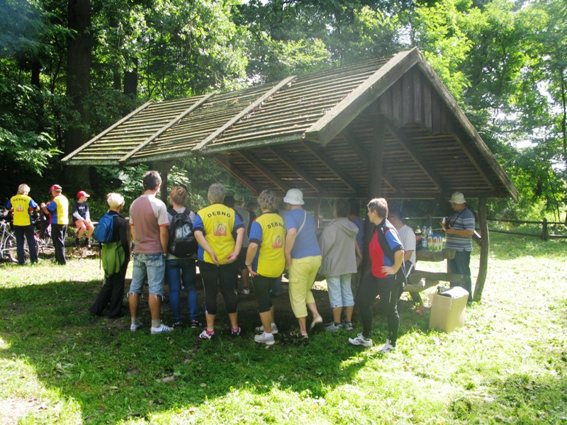 Miejsce biwakowe nad jeziorem Dolskim