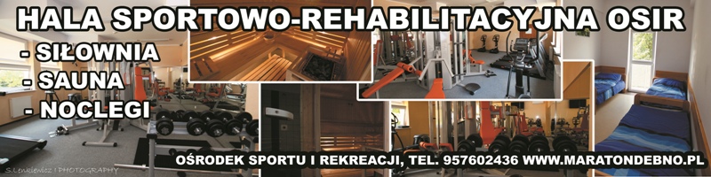 Baner Hala Sportowa - rehabliitacyjna OSiR 