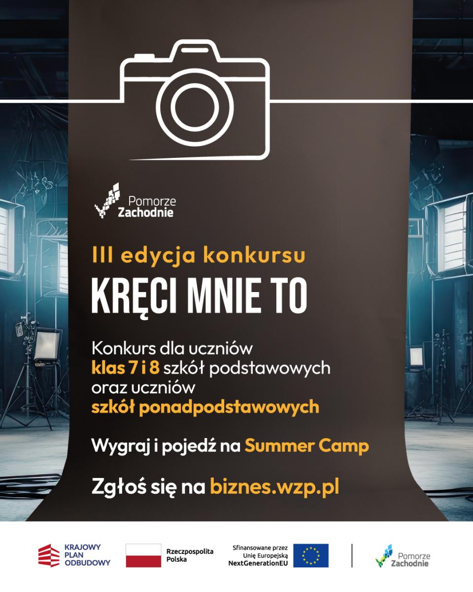 Grafika konkursu Kręci mnie to