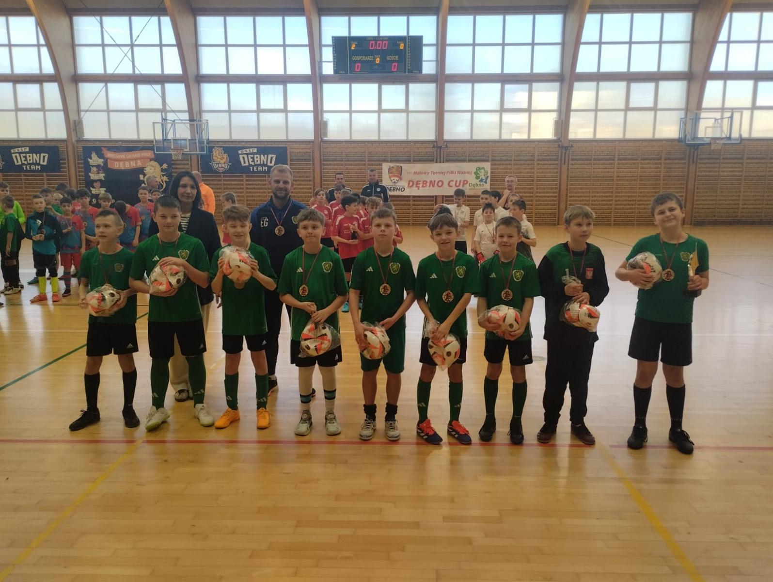 Najlepszy zespół z trenerem i wiceburmistrz