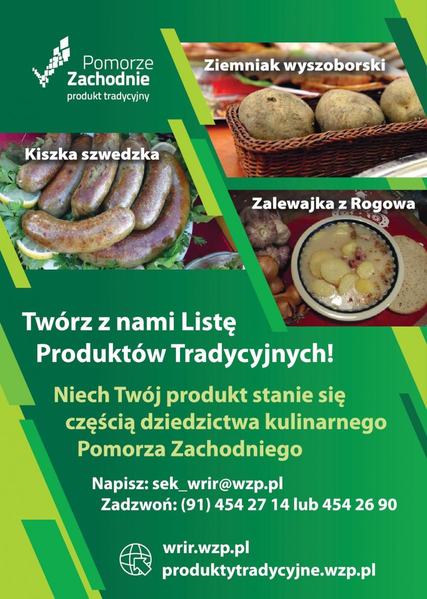 Twórz z nami Listę Produktów Tradycyjnych