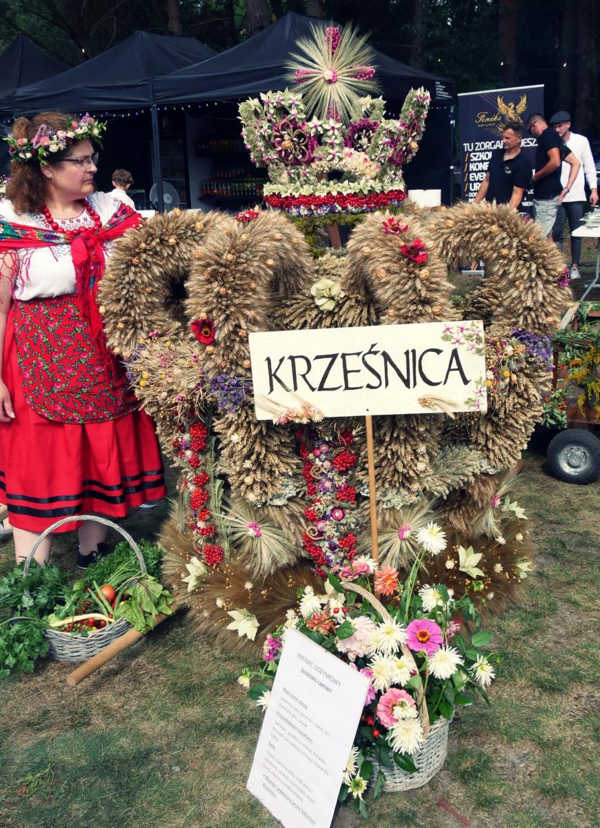 Wieniec dożynkowy Krześnicy