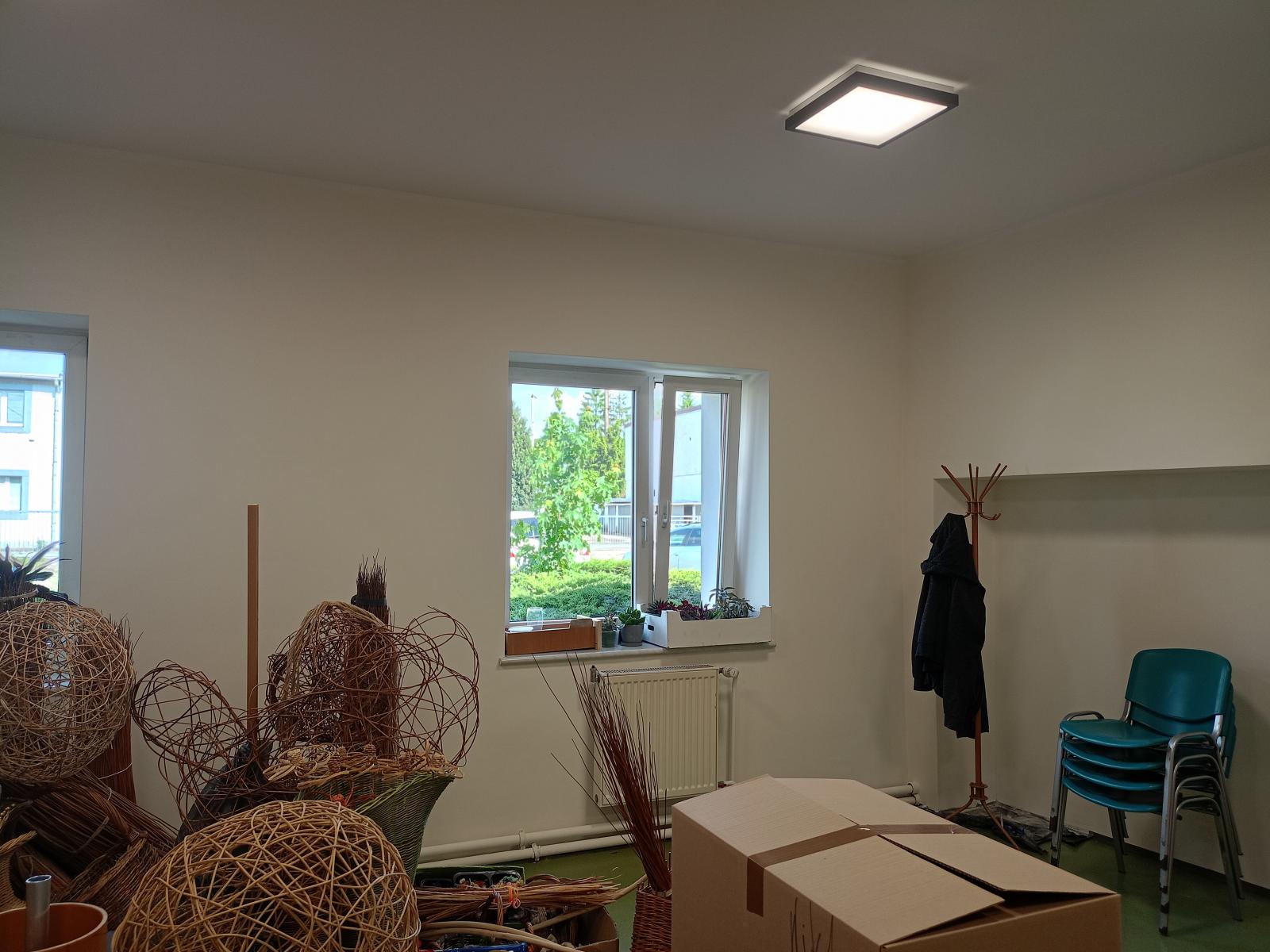 Odmalowana pracownia wikliniarska