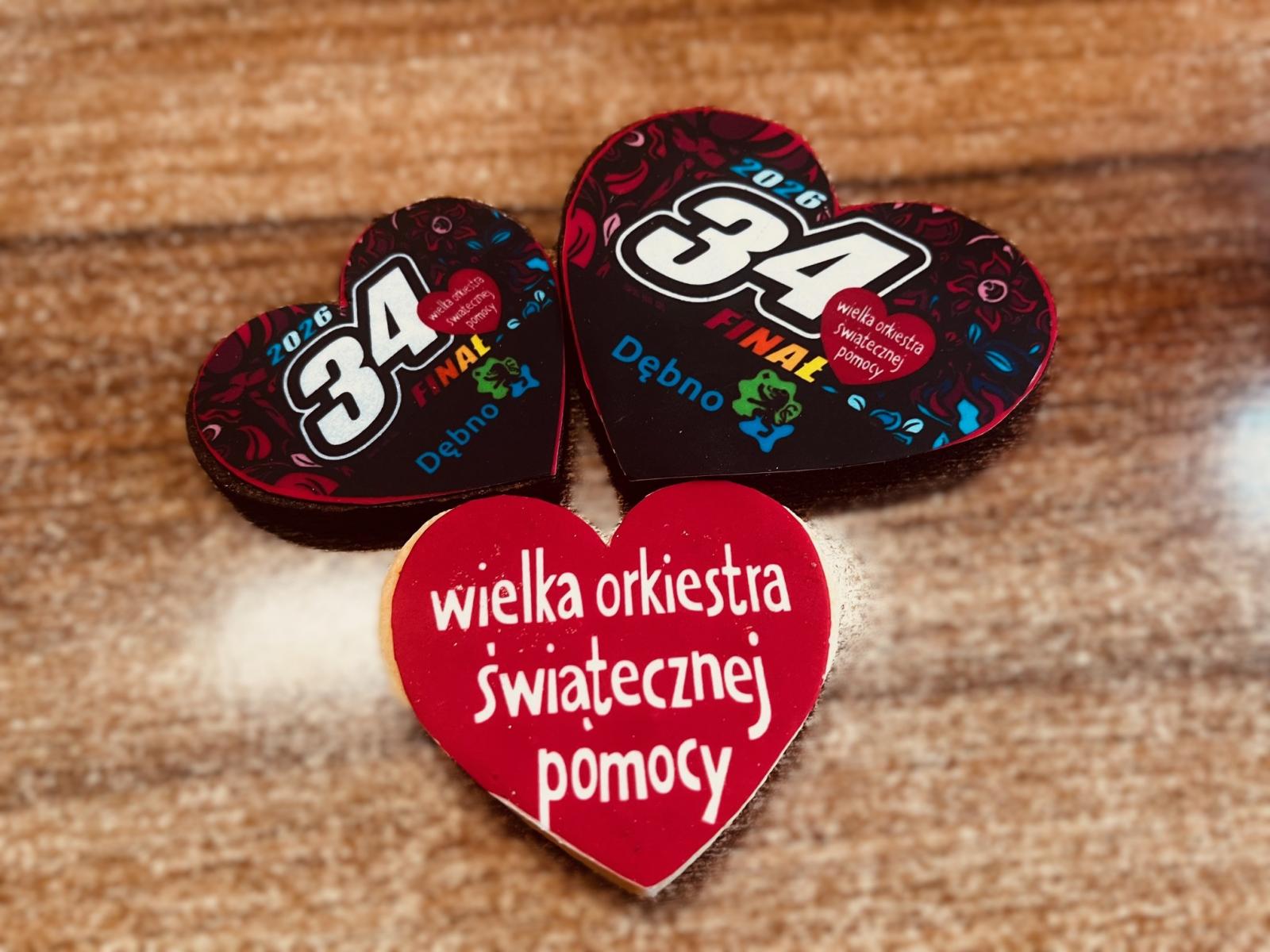 Specjalne serduszka piernikowe 