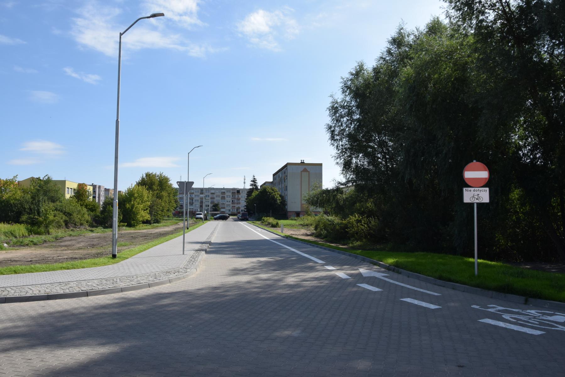 Droga jednokierunkowa, zakaz wjazdu od ulicy Inki
