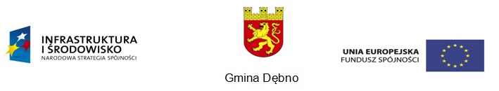 Logo: Inrastruktura i Środowisko, herb Gminy, UE